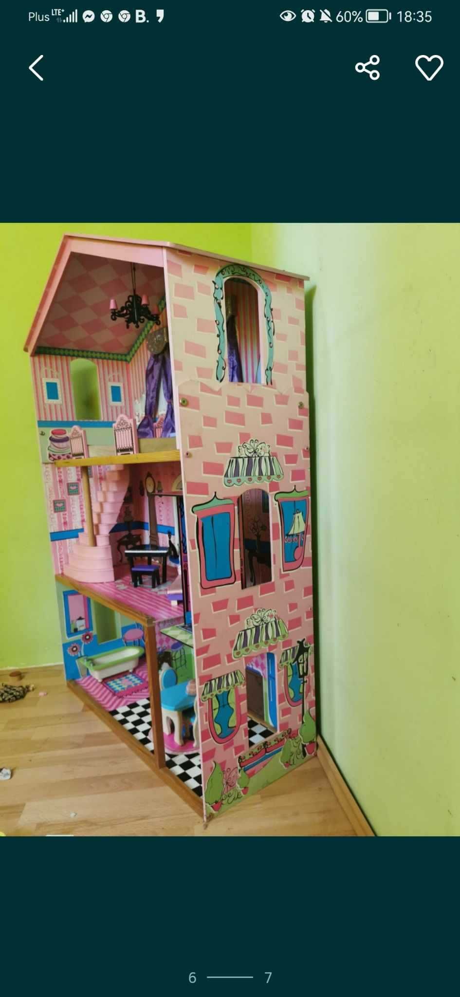 Domek KidKraft 126cm dla Barbie domek dla lalek, rezydencja, willa