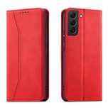 Etui Fancy Braders Case Do Samsung Galaxy S22 Czerwony