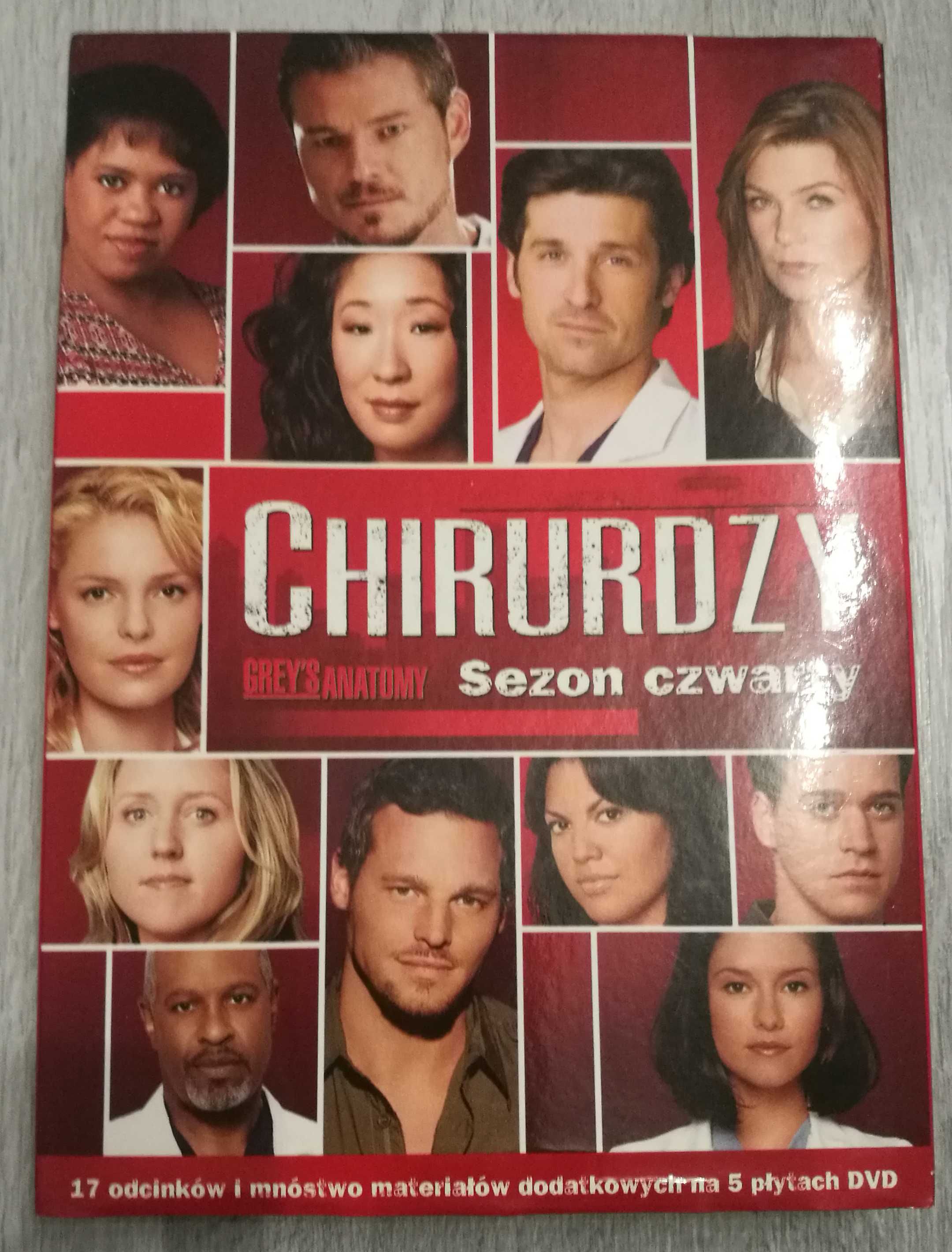 CHIRURDZY Grey's Anatomy DVD Sezon 4 PL LEKTOR