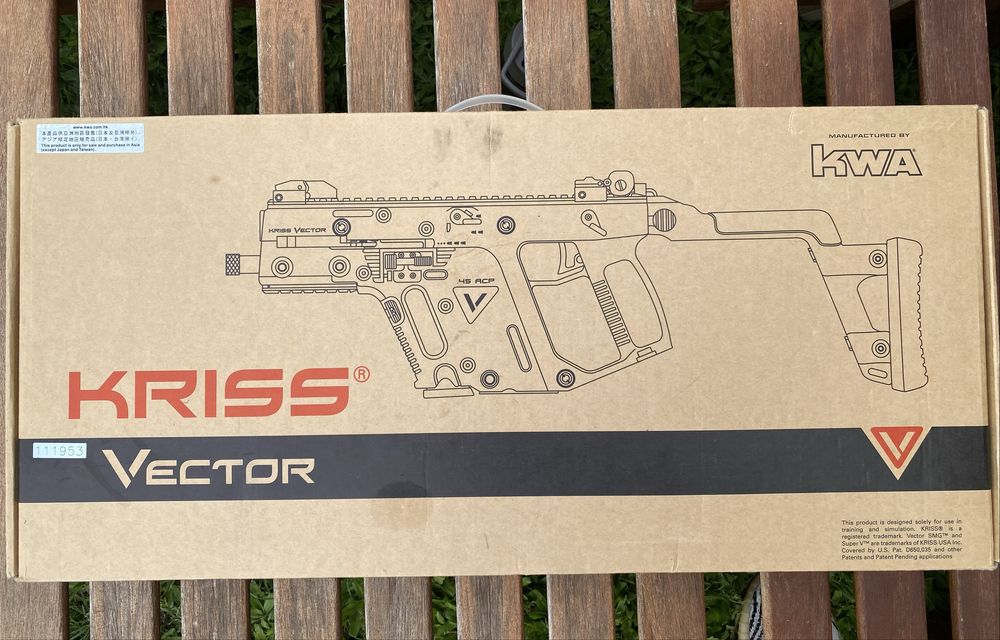 Airsoft Kriss Vector KWA GBB