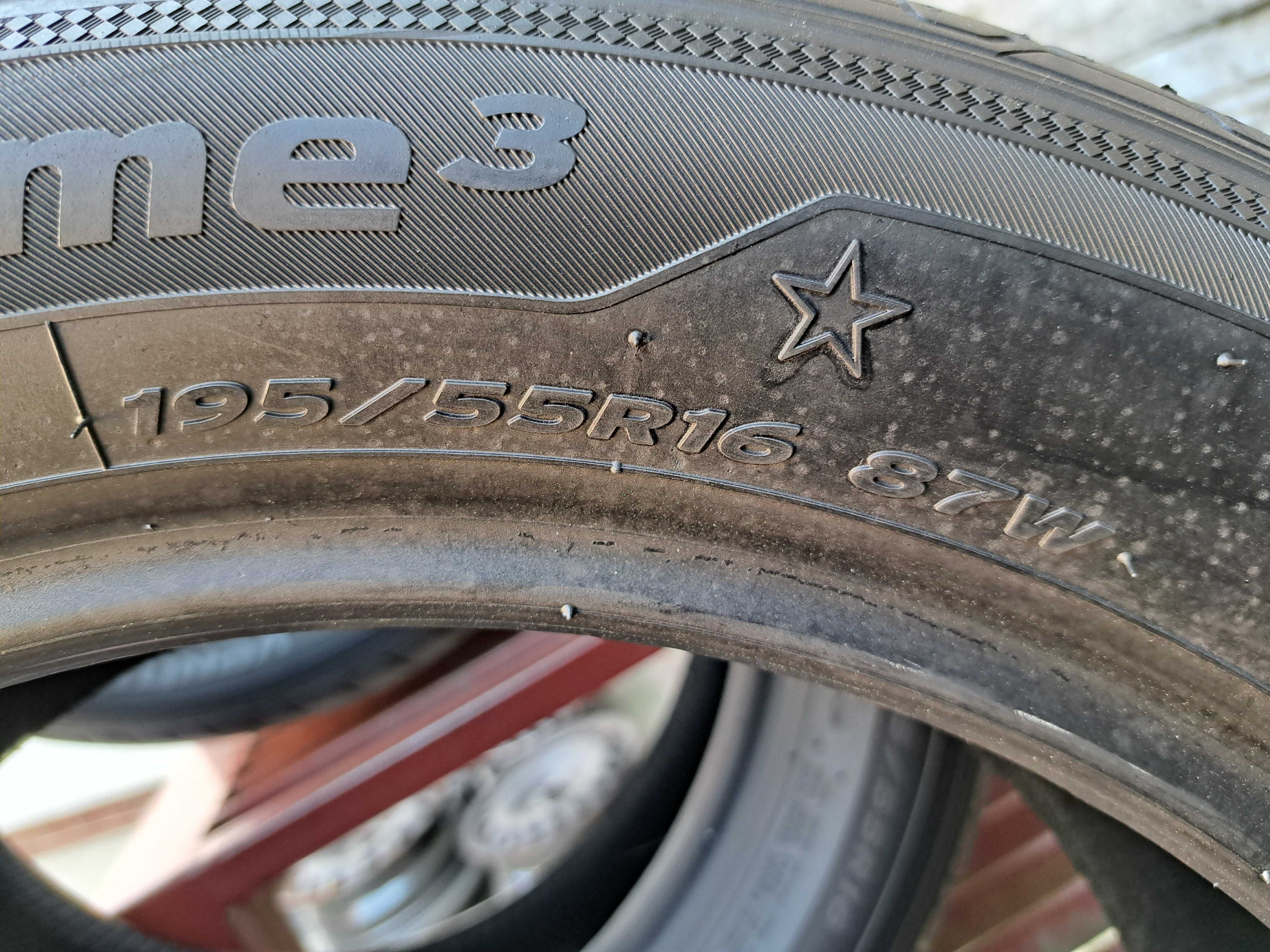 4 Opony letnie 195/55 R16 Hankook Jak Nowe Montaż Gratis!