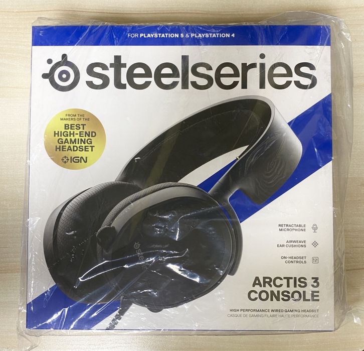 Słuchawki Steelseries Arctis 3 Console [Nowe|Kraków|Kato]