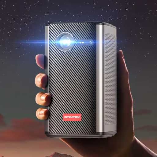 BYINTEK P70 P70X P20 Міні 3D 4K проектор автофокус Android 8000 мАг Га