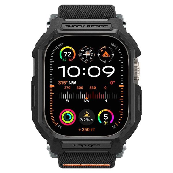 Spigen Lite Fit ”Pro” Apple Watch Ultra 1 / 2 (49 Mm) Matte Black