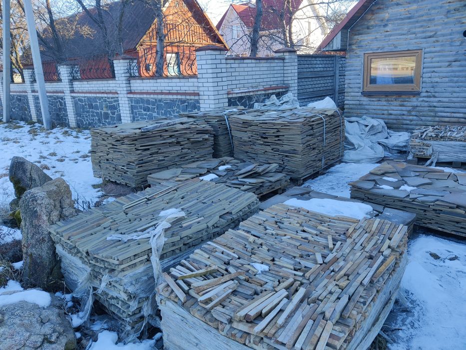 Камень луганский  песчаник в асартименте