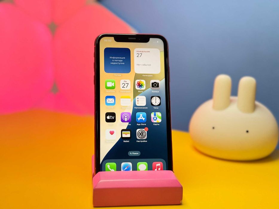 Смартфон Apple iPhone 11 128GB Red (149089) Б/У З ГАРАНТІЄЮ