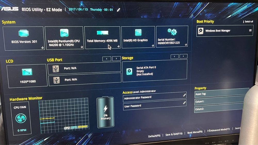 Ноутбук Asus E403N 14"/ на запчастини! N1991