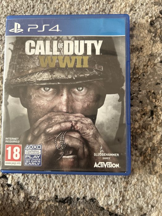 Диск на Ps4 Call of Duty ww2