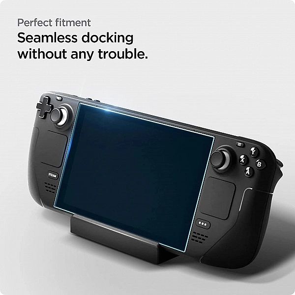 Szkło Hartowane Spigen Glas.tr "Ez Fit" Steam Deck Clear