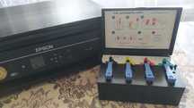 Принтер EPSON XP-342. Безчиповий.