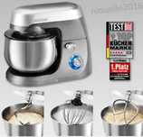 Nowy  Robot Planetarny CLATRONIC KM-3709 Titan Srebrny Mikser 1000W-wa