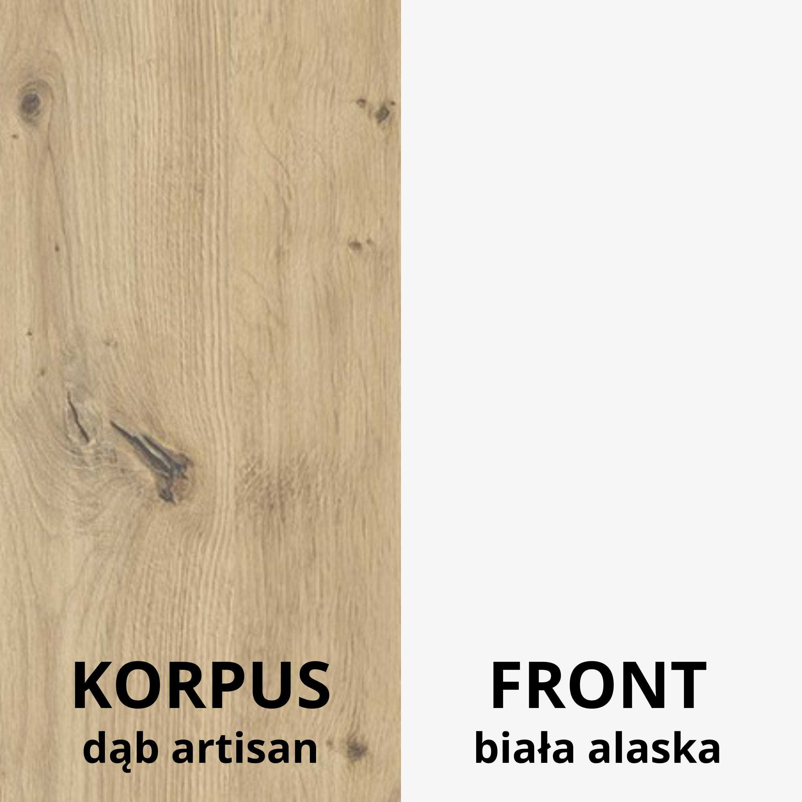 Szafka kuchenna dolna 60cm zlewowa | front biały mat | artisan. NOWE!