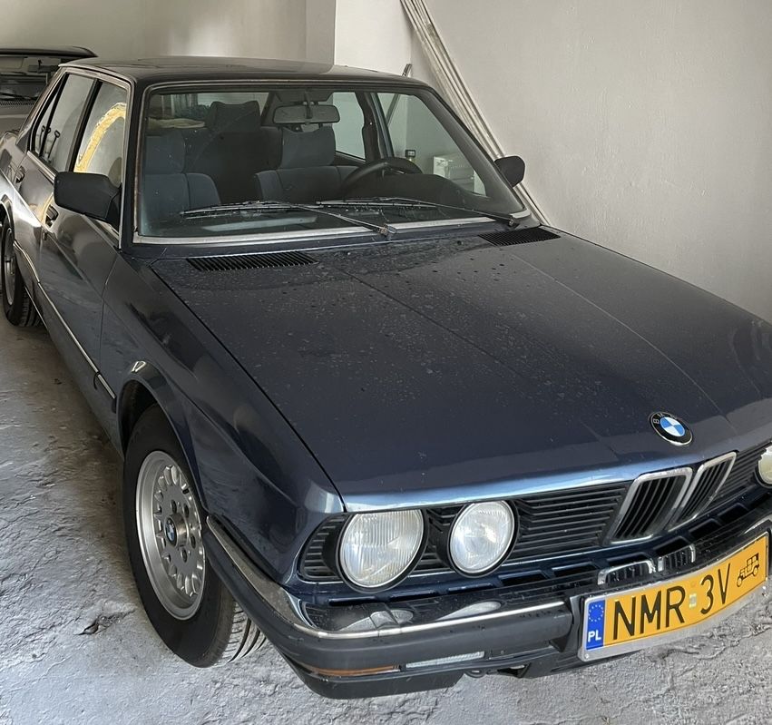 BMW E28 524TD 84r. Klasyk, zabytek.