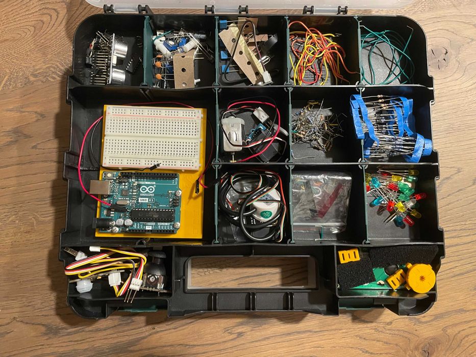 Części do Arduino wraz z Płytką Arduino UNO R3