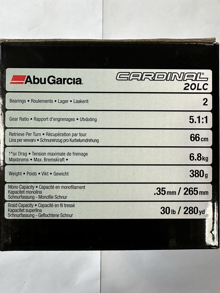 Multiplikator Abu Garcia Cardinal Trolling 20 LC