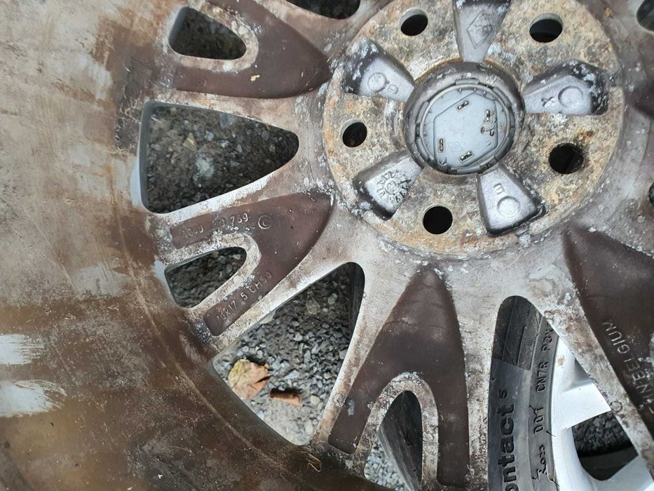Alufelgi Felgi 17 5x108 Oryginalne RENAULT 7Jx17 5 CH50