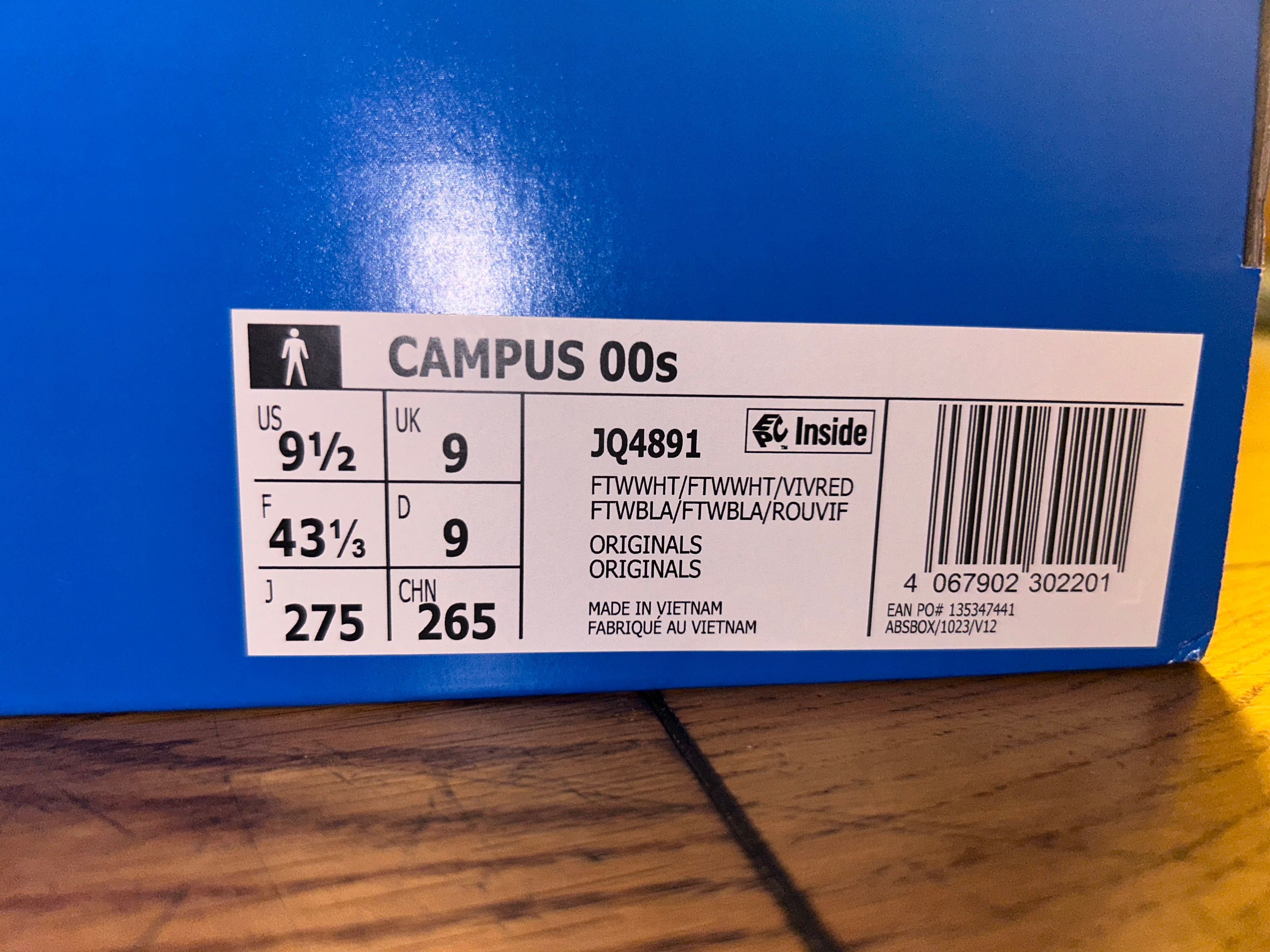 CAMPUS 00s X MATA   43 1/3