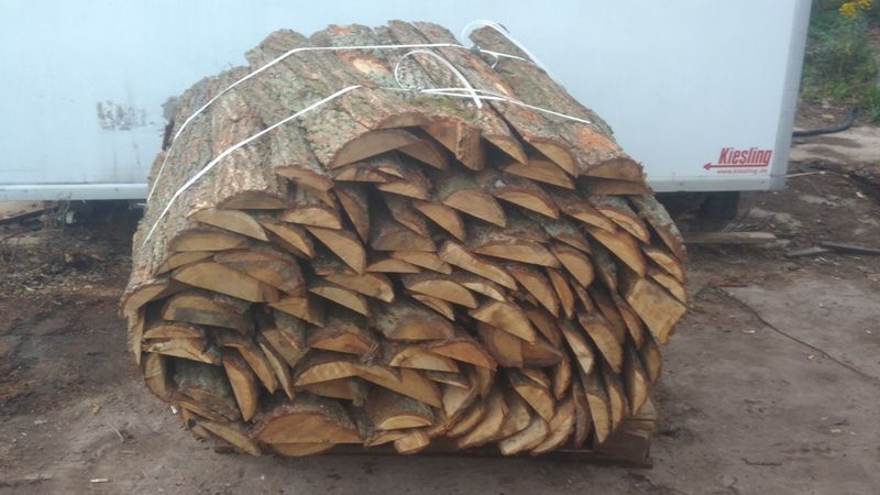 drewno opałowe/ kominkowe DĄB OFLISY -  paczki 1,65 m3
