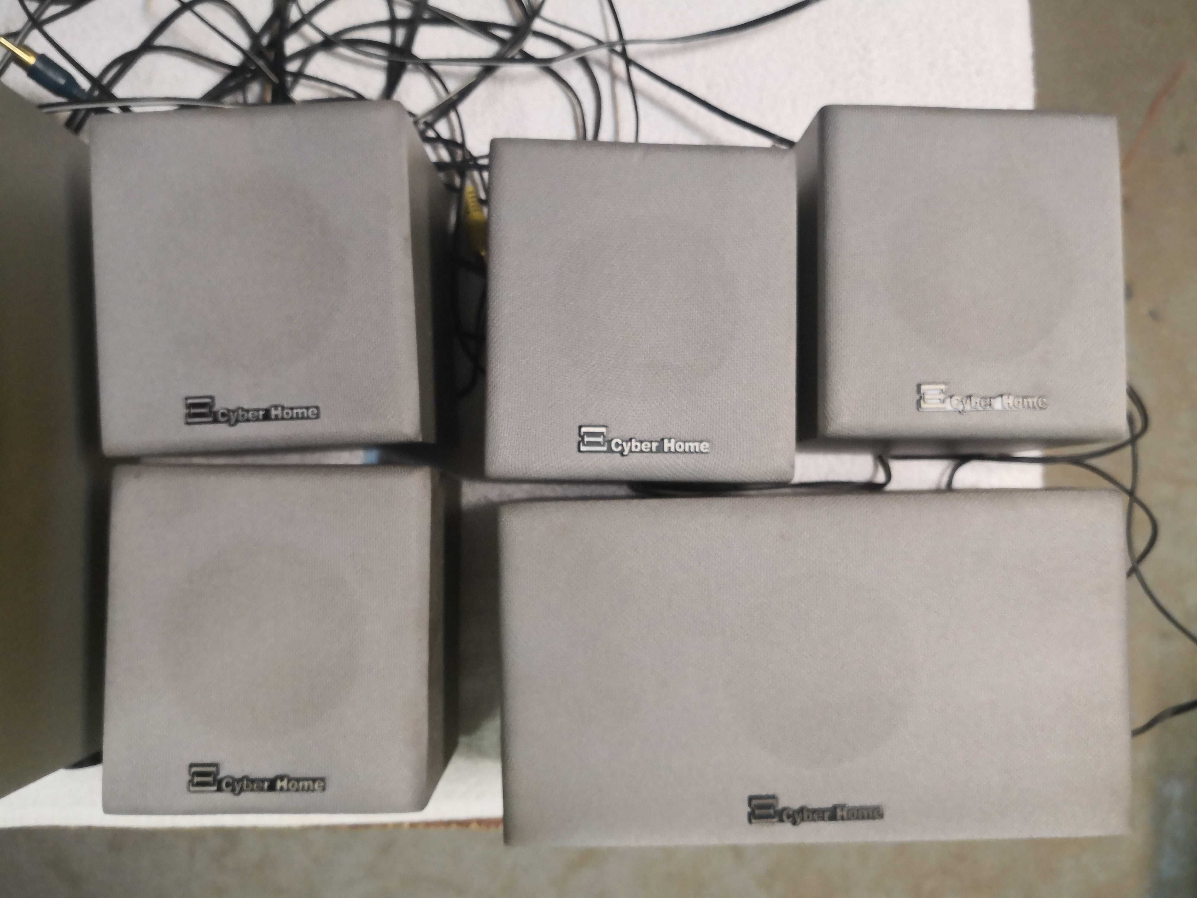 Sistema de conjunto de 6 colunas audio