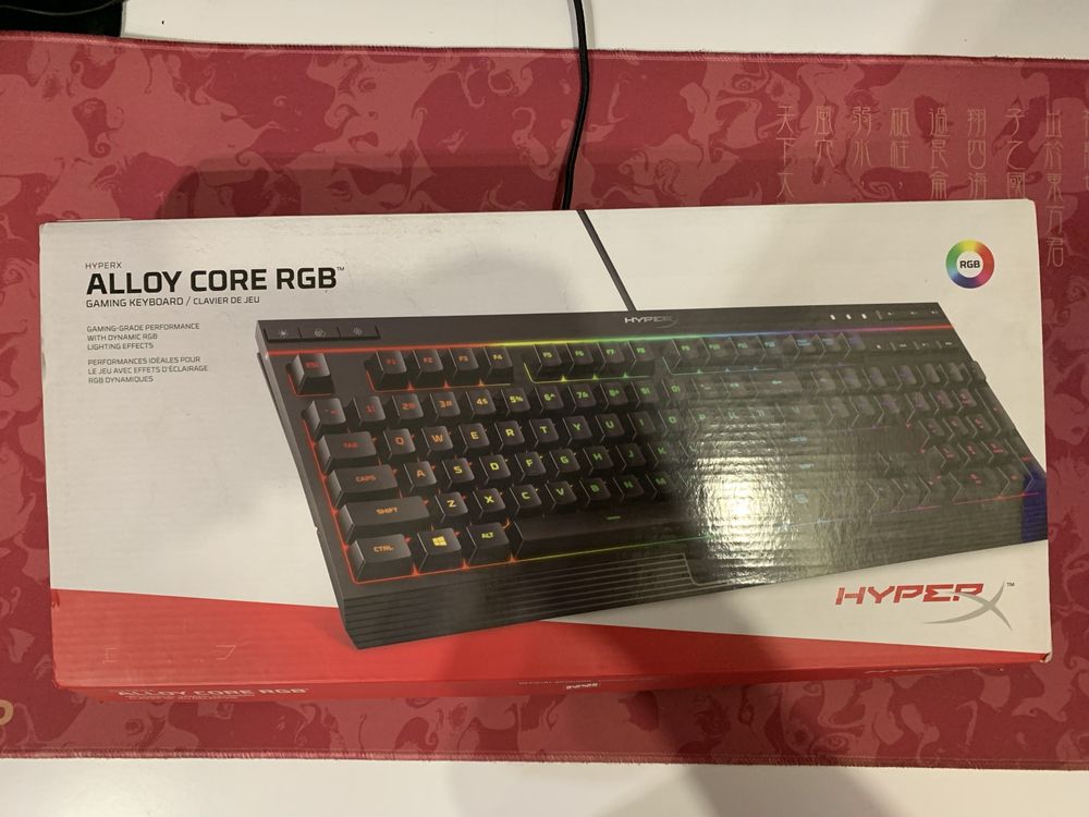 Клавіатура Hyperx alloy core rgb