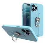 Ring Case silikonowe etui z uchwytem na palec i podstawką do iPhone 13