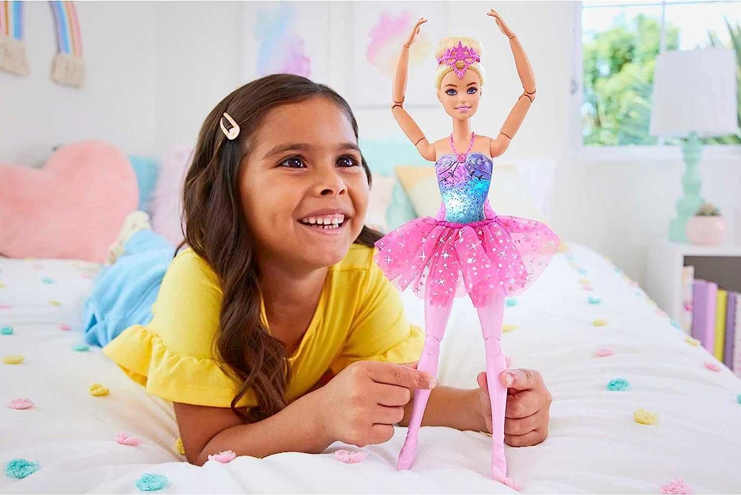 ОРИГИНАЛ! Барби Балерина со светом Barbie Dreamtopia Lights Ballerina