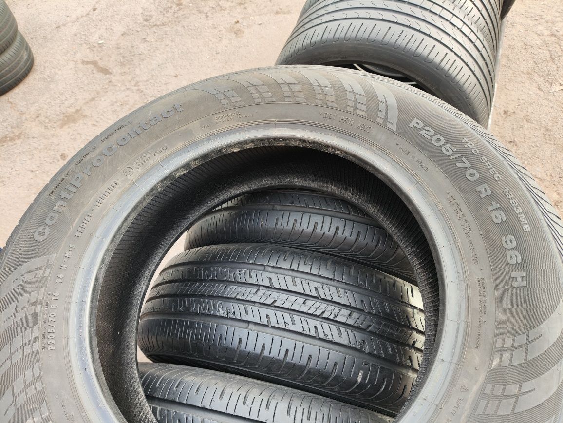Шини резина літо 205/70 R16 Contіnental ContiProContact