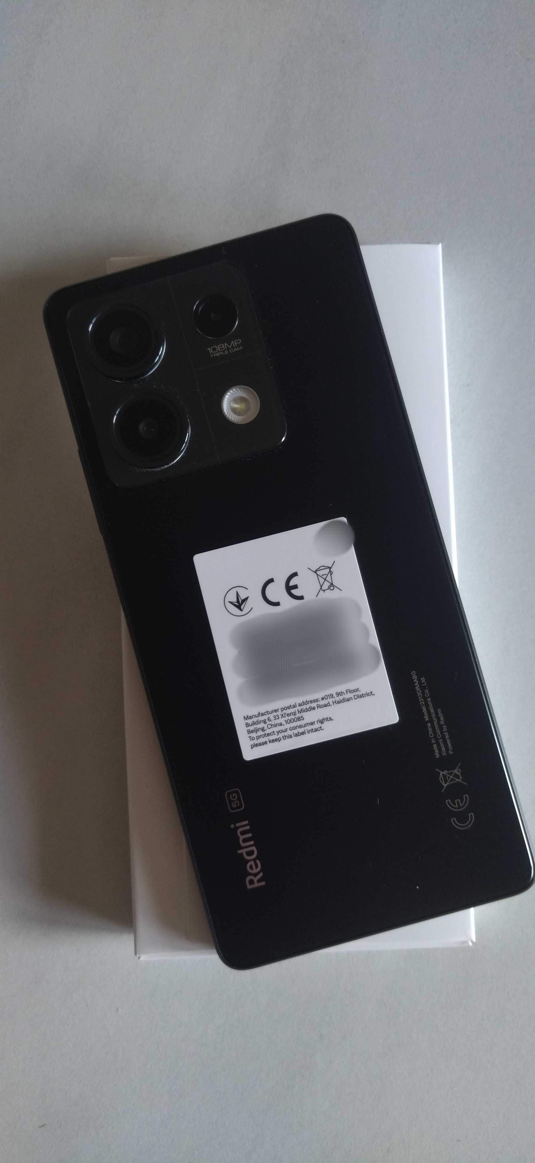 Redmi Note 13 5G Graphite Black 6/128 Ідеальний стан.