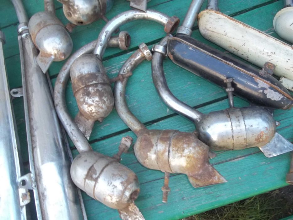 Вихлопні труби мотоциклів К750,Іж49,Іж56,М72,дирчик,В902,Гауя