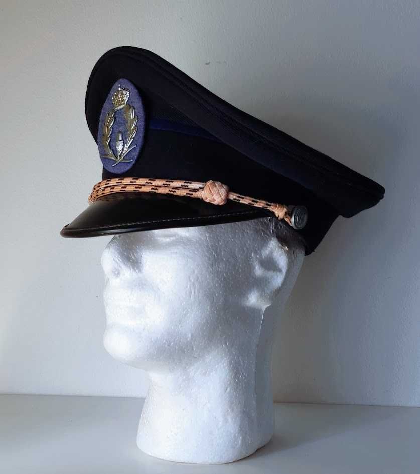 Boné vintage Polícia Bélgica coleção