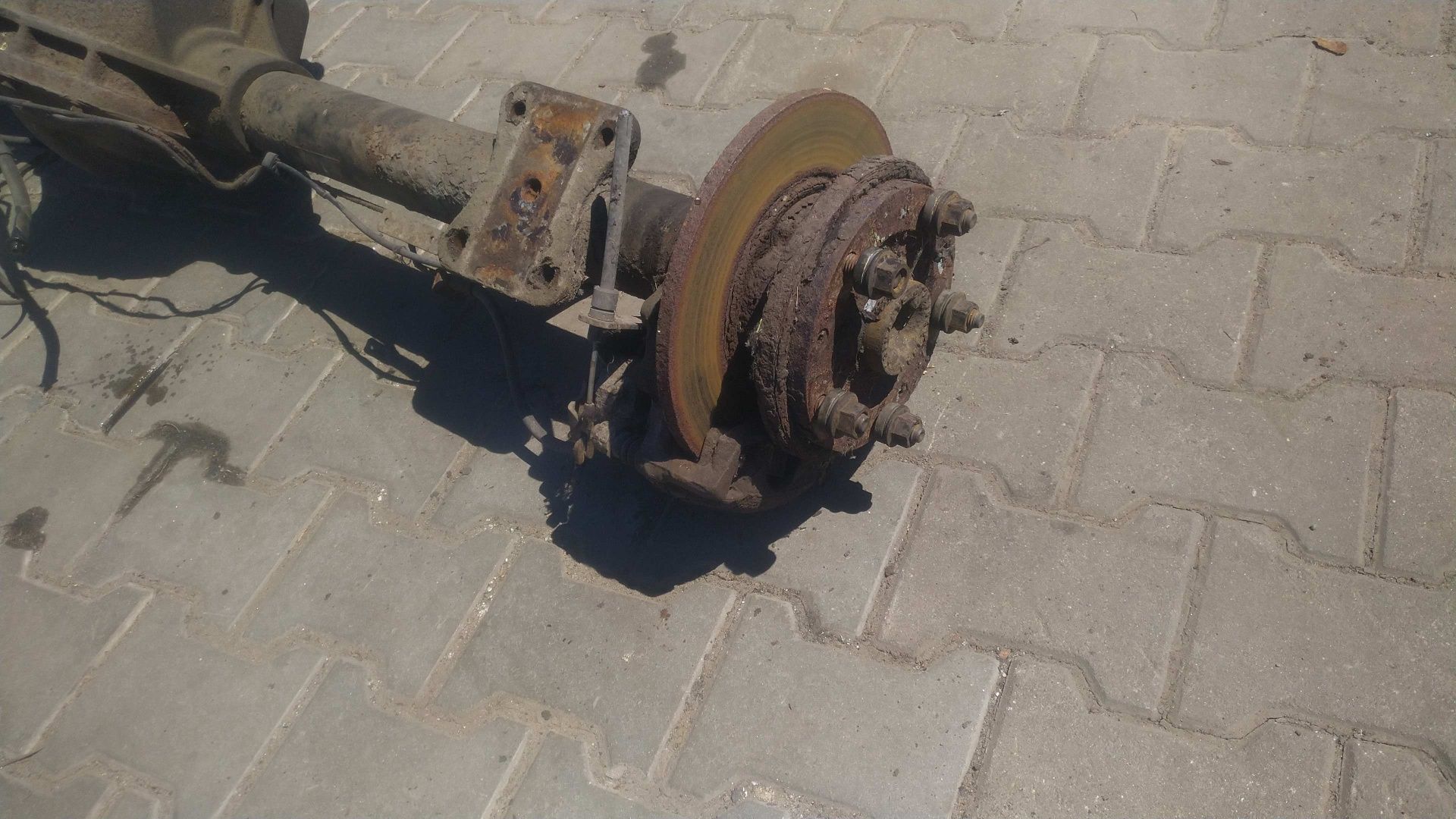, Transit MK7 07-13 most tył 2.4 tdci