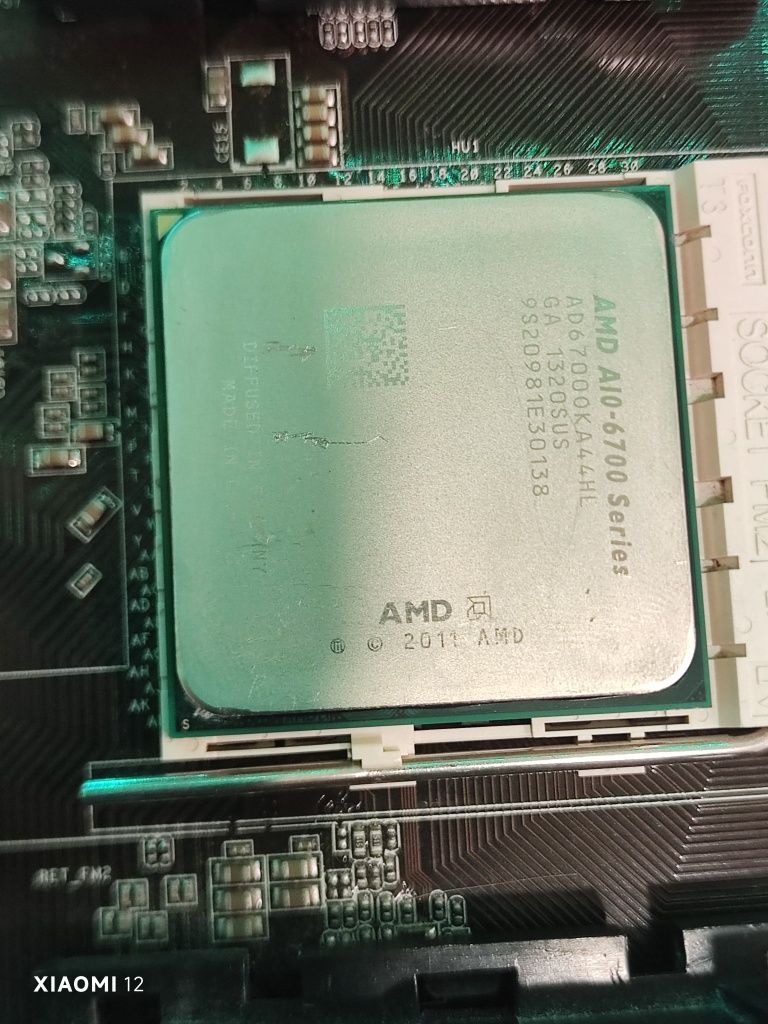 Материнська плата з процесором Asrock Fm2a85x extreme4