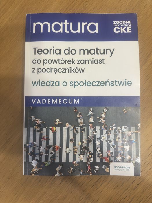 Matura WOS Vademecum Operon Teoria matura