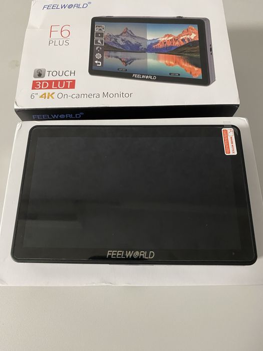 Накамерний монітор Feelworld f6 PLUS v2 4K+3D LUT