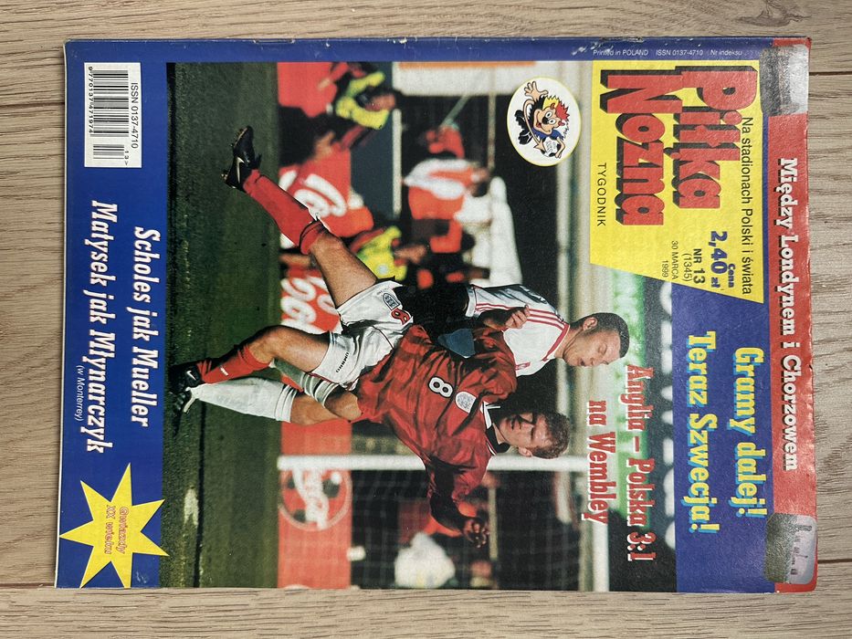 Tygodnik piłka nożna z 1999 roku nr 13
