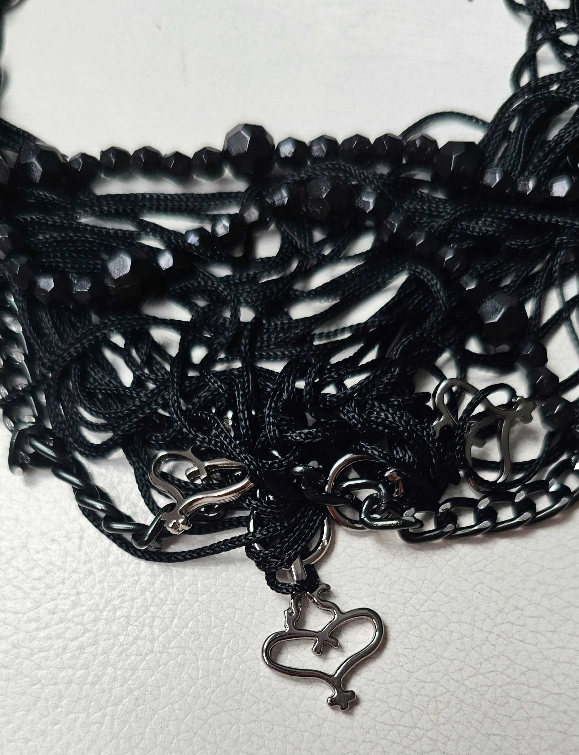 Rossodisera włoski naszyjnik choker perły