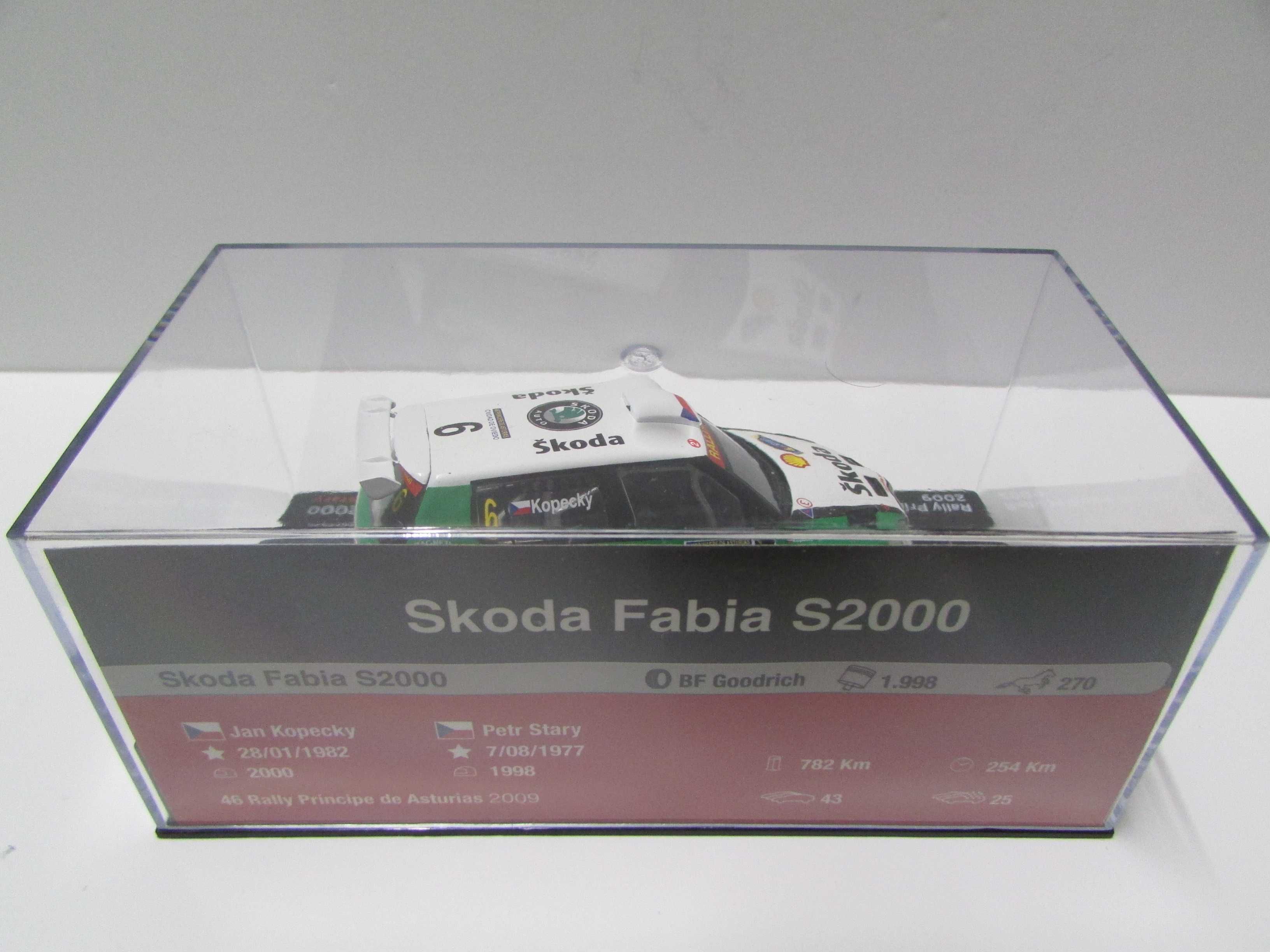 Skoda Fabia S2000 #6 // Rali Astúrias 2009 // Altaya 1/43