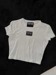 Versace jeans couture tshirt top bialy S
