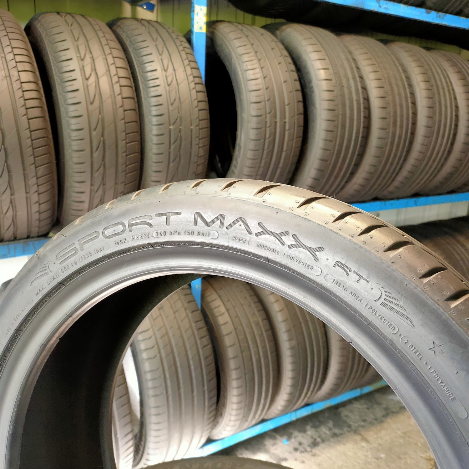 205/45r17 Dunlop Sport Maxx rt 7.00mm Homologacja BMW