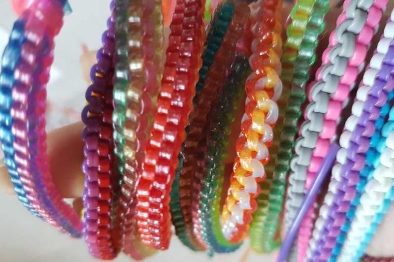 filofun filofan żyłki zaplatanie plecionka kreatywna zabawka breloczek