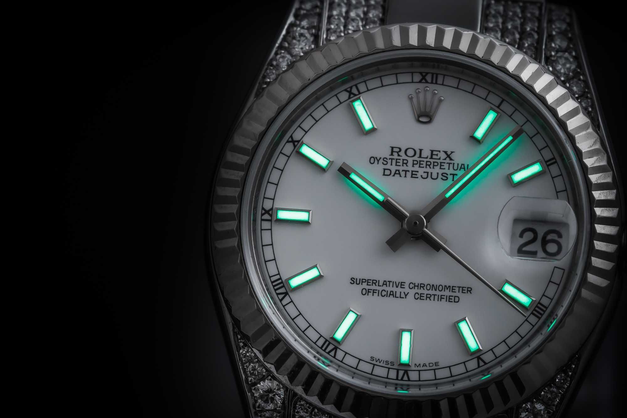 Brylantowy Rolex Datejust 31