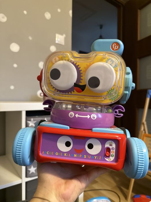 Robot fisher price zabawka prezent mikołaj