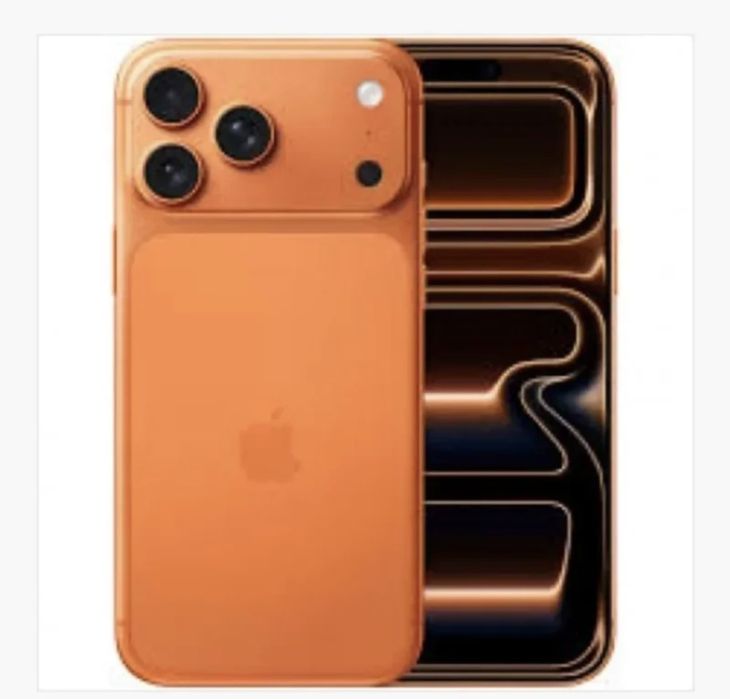 iPhone 17 pro Max laranja cosmico