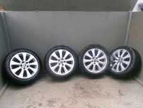 Toyota Camry VIII Alu Felgi koła z oponami Nokian 215/55/R17 Zima Zimowe