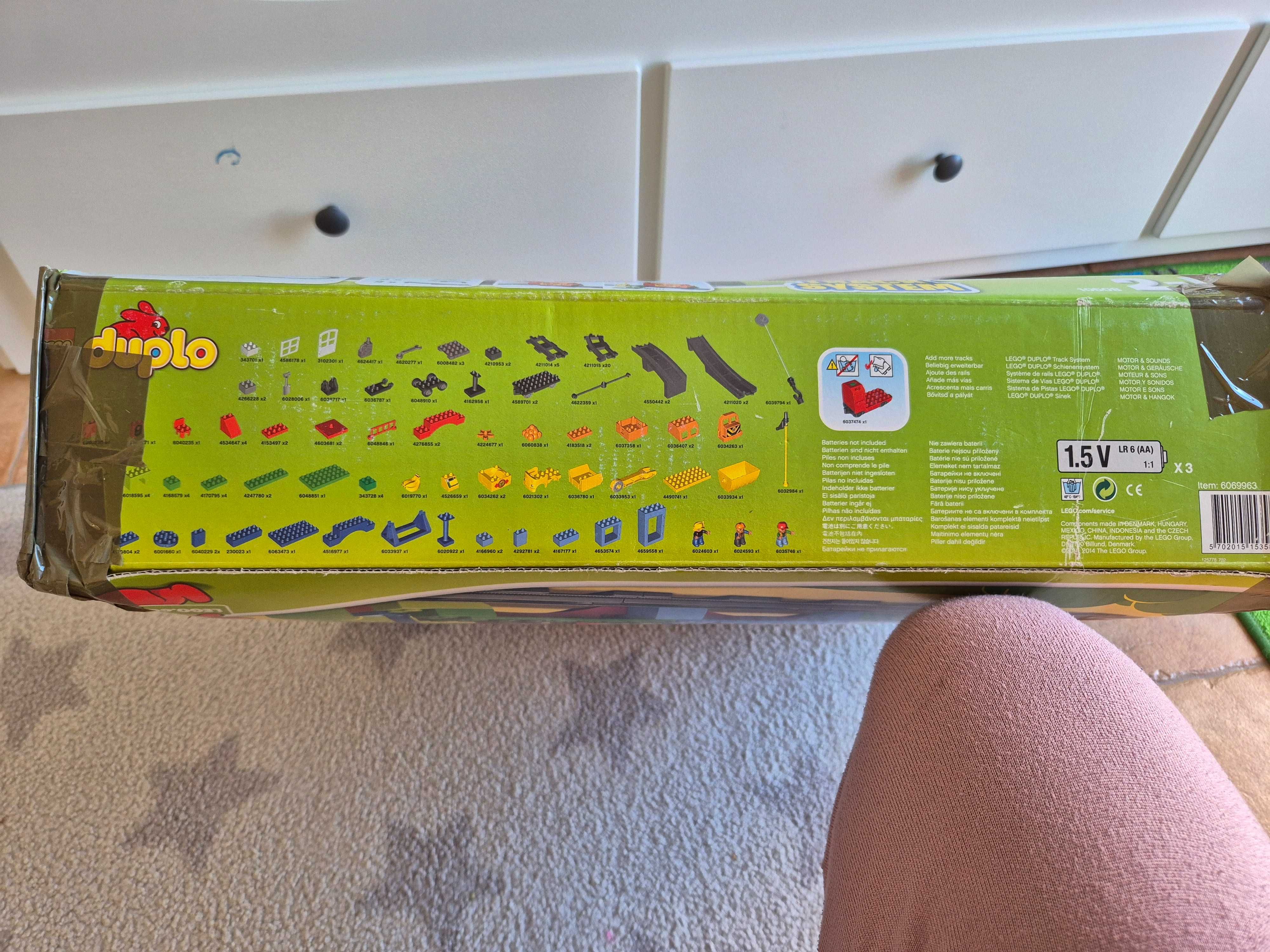 Lego duplo track system grande