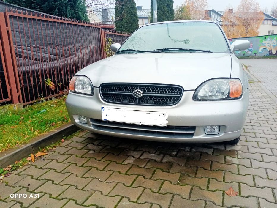 Suzuki Baleno Suzuki Baleno 1.3 benzyna Przebieg tylko 113 tys km 1999 r klimatyzacj