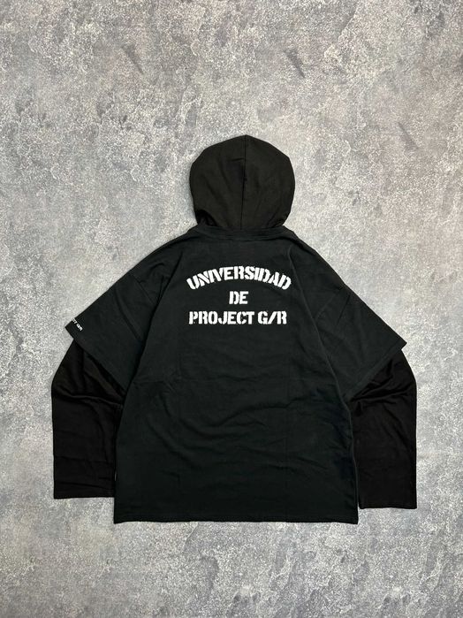 Project G/R GRAILZ gr худи худі лонгслів черный чорний М