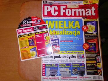 PC Format 9 2008 wrzesień (97) Gazeta + płyta CD Czasopismo