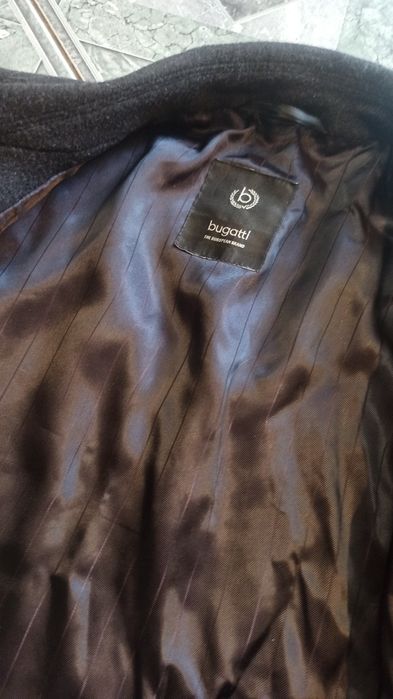 Вовняне пальто з кашеміром Bugatti