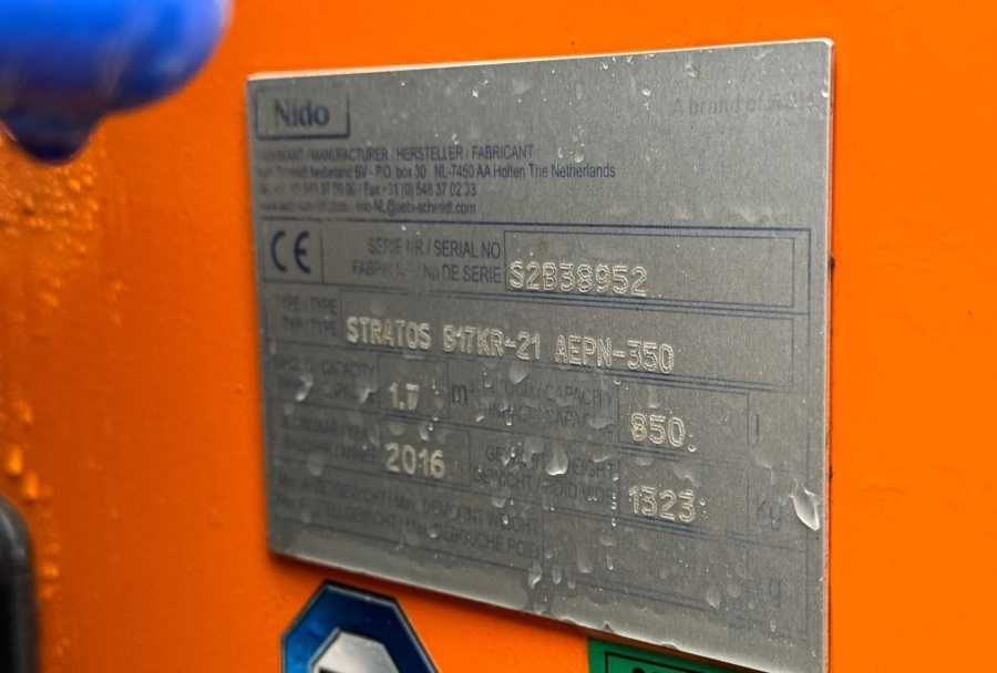 Piaskarka Solarka Posypywarka Epoke Schmidt Nido Stratos B17 2016r.
